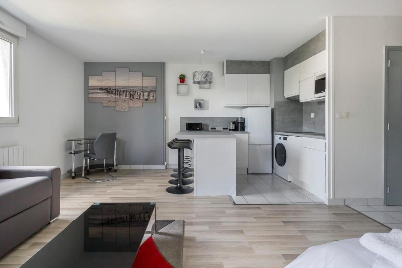 Studio Abondance - Proche Garemetrobus - Calme Apartamento Lyon Exterior foto